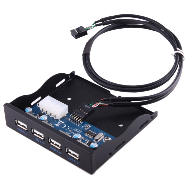 Baie d'extension USB 2.0 pour PC avec 4 ports pratiques