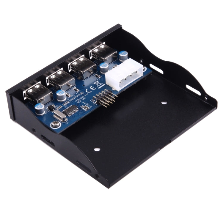 Baie d'extension USB 2.0 pour PC avec 4 ports pratiques