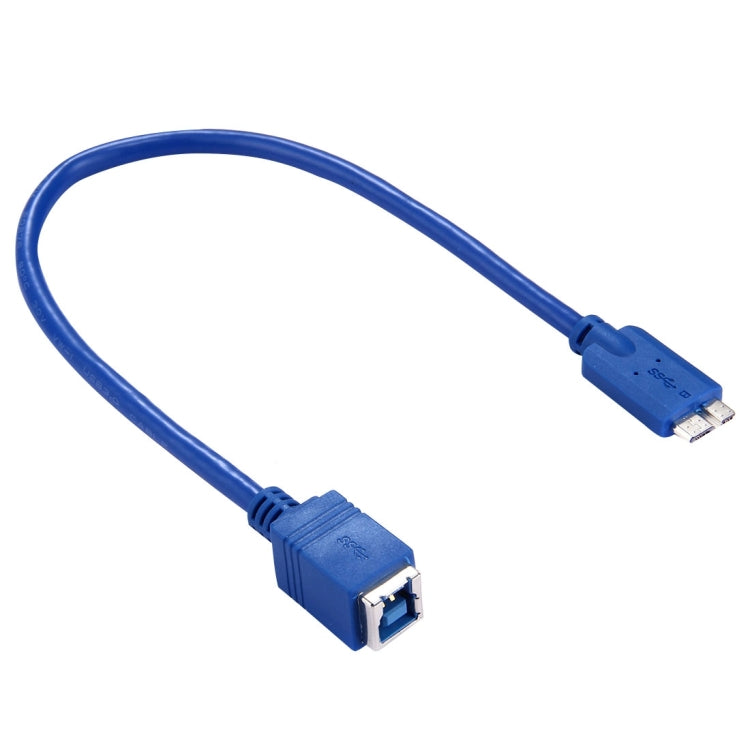Câble adaptateur USB 3.0 pour imprimante et disque dur 30cm