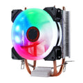 Ventilateur PC W-X3 LED 9 cm Cuivre pour Refroidissement