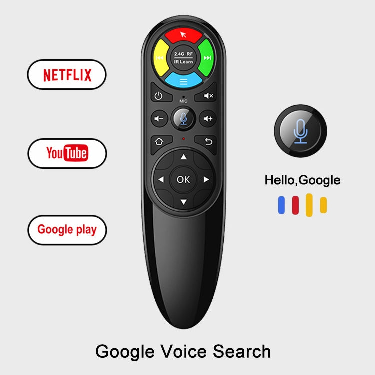 Q6 2.4G Wireless Voice Remote Control for Gaming PC