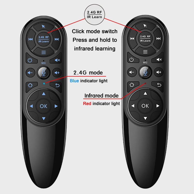 Q6 2.4G Wireless Voice Remote Control for Gaming PC