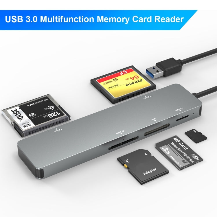USB 3.0 5-in-1 Card Reader for PC and Gaming