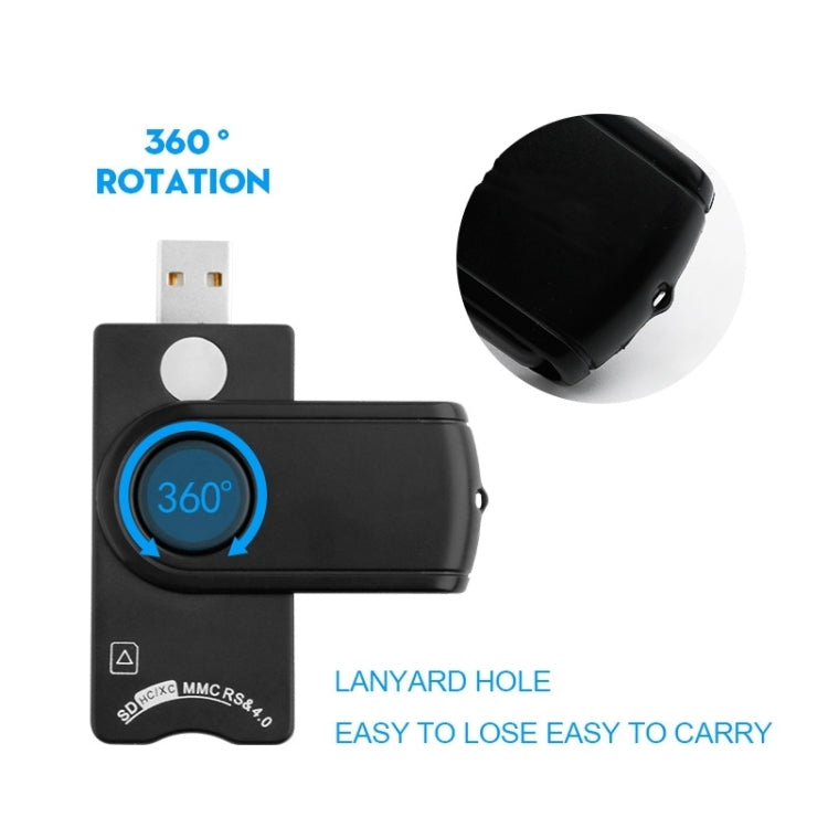 Rocketek SCR10 Smart Card Reader for Gaming PC