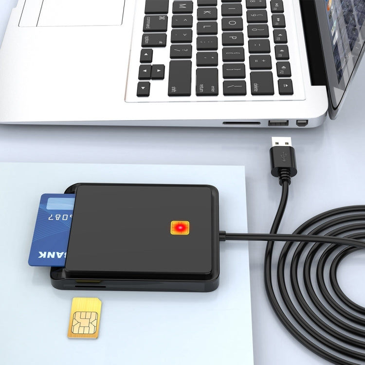 Rocketek CR317 USB 2.0 Smart Card Reader for PC