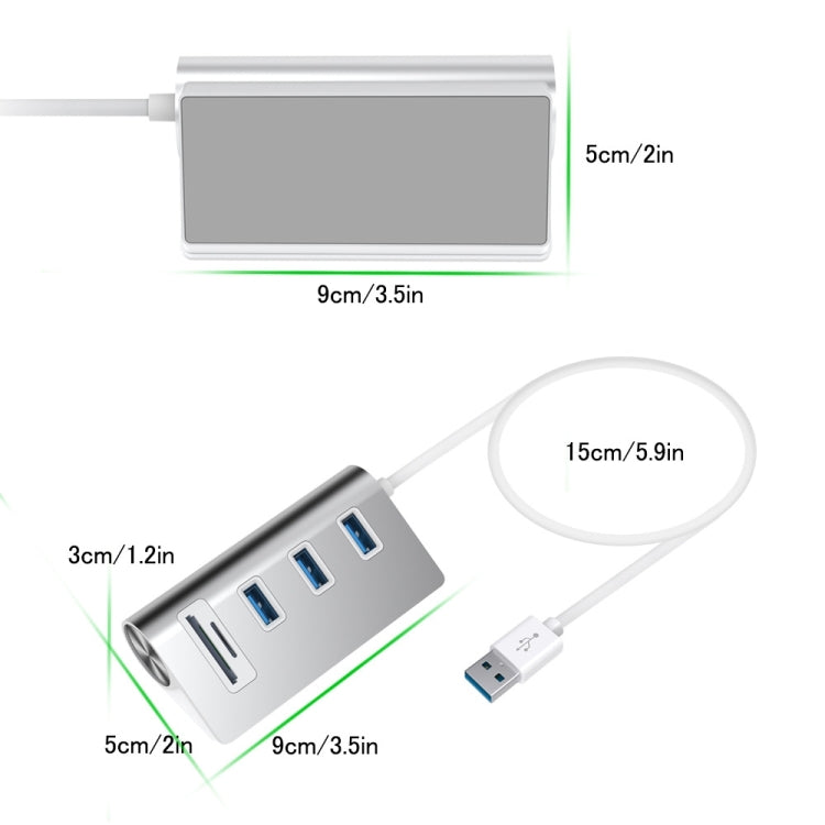 Rocketek HC422 USB 3.0 Hub for Gaming and SD/TF Cards