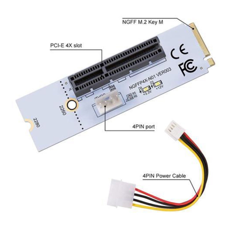 Adaptateur PCI-E M.2 pour carte graphique - Gaming optimisé