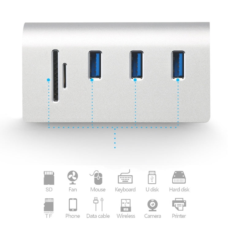 Adaptateur USB 3.0 Rocketek HUB-3PC2 pour PC Gaming