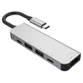 Adaptateur HUB 5 en 1 HDMI et USB-C pour PC Gaming