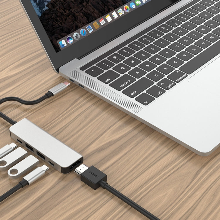 Adaptateur HUB 5 en 1 HDMI et USB-C pour PC Gaming