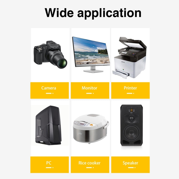 Cordon d'alimentation PC 3m haute qualité pour portable US
