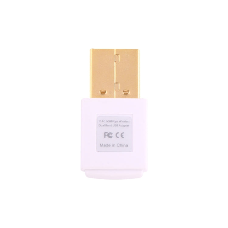 Adaptateur WiFi USB 600Mbps pour PC - Double bande 2.4G/5.8G