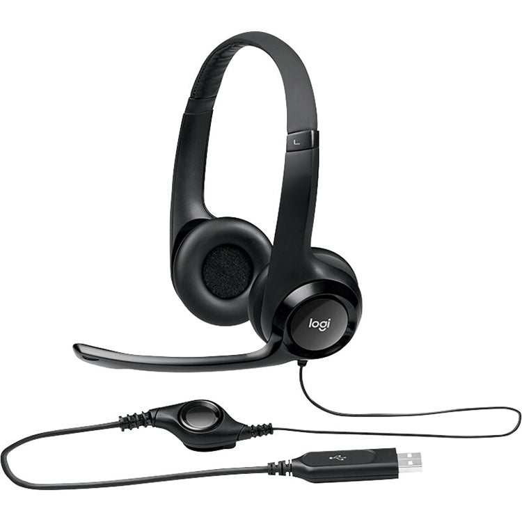 Casque gaming USB Logitech H390 avec micro antibruit