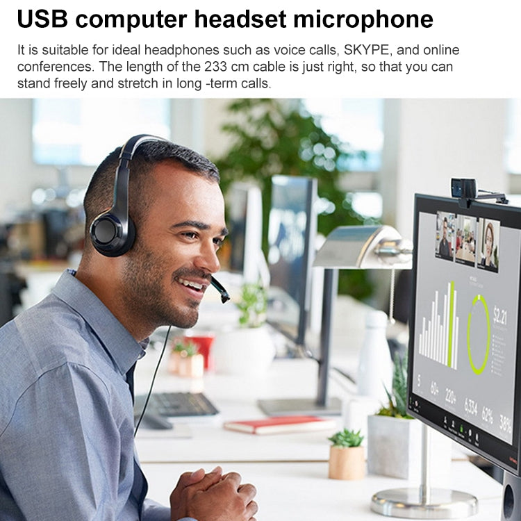 Casque gaming USB Logitech H390 avec micro antibruit