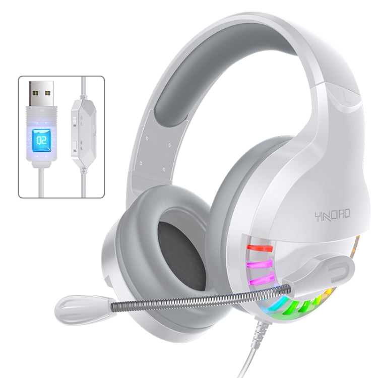 YINDIAO Q2 Wired Gaming Headset with Microphone and USB