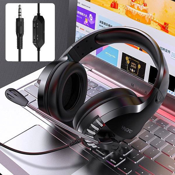 Casque gaming filaire YINDIAO Q2 avec microphone 3,5 mm