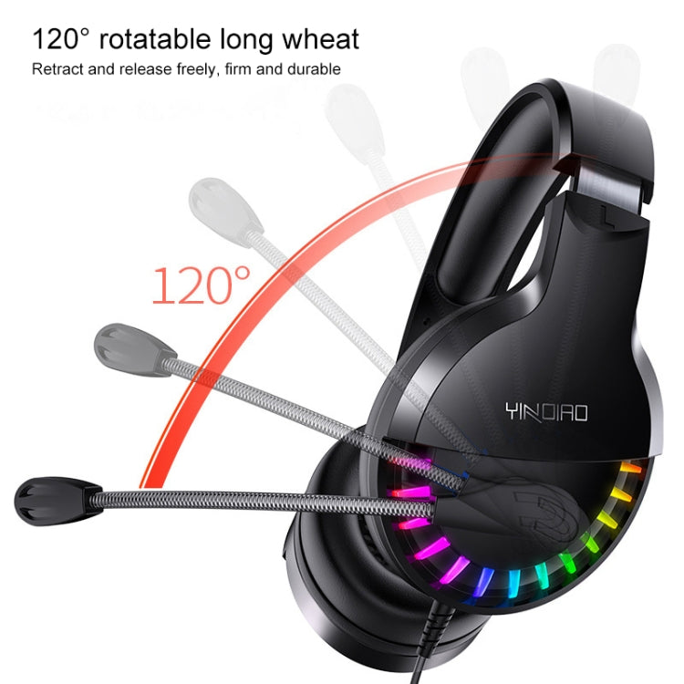 Casque gaming filaire YINDIAO Q2 avec microphone 3,5 mm