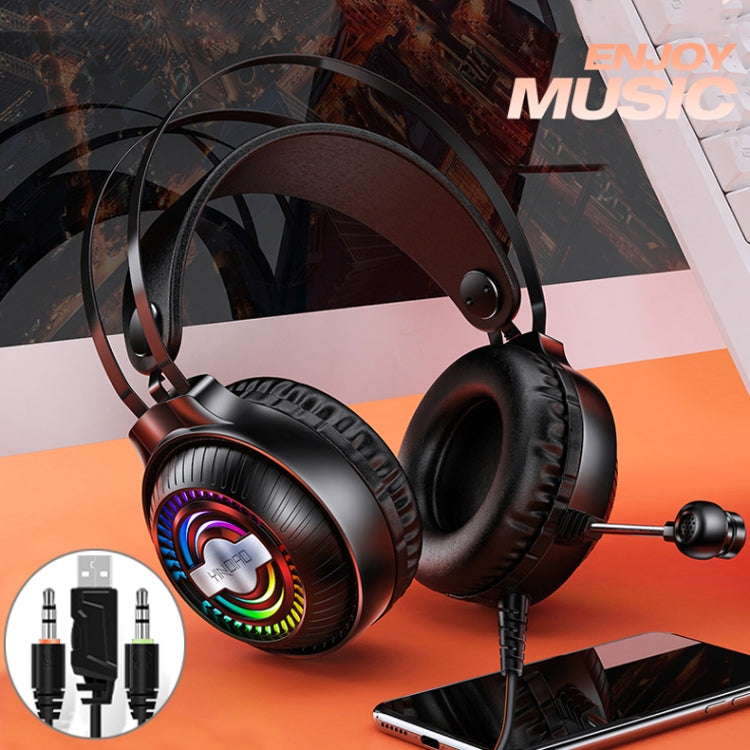 YINDIAO Q4 Wired Gaming Headset with USB Microphone