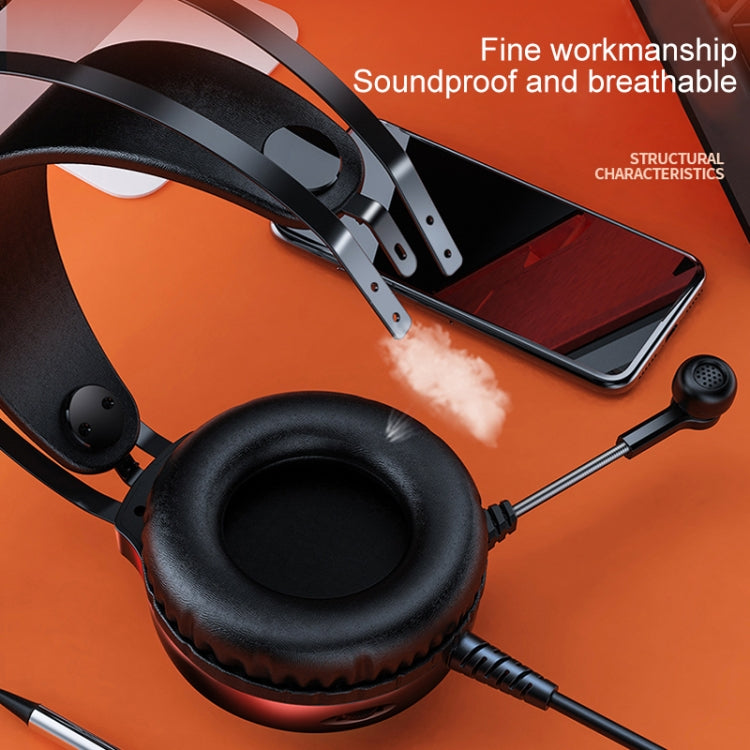 YINDIAO Q4 Wired Gaming Headset with USB Microphone