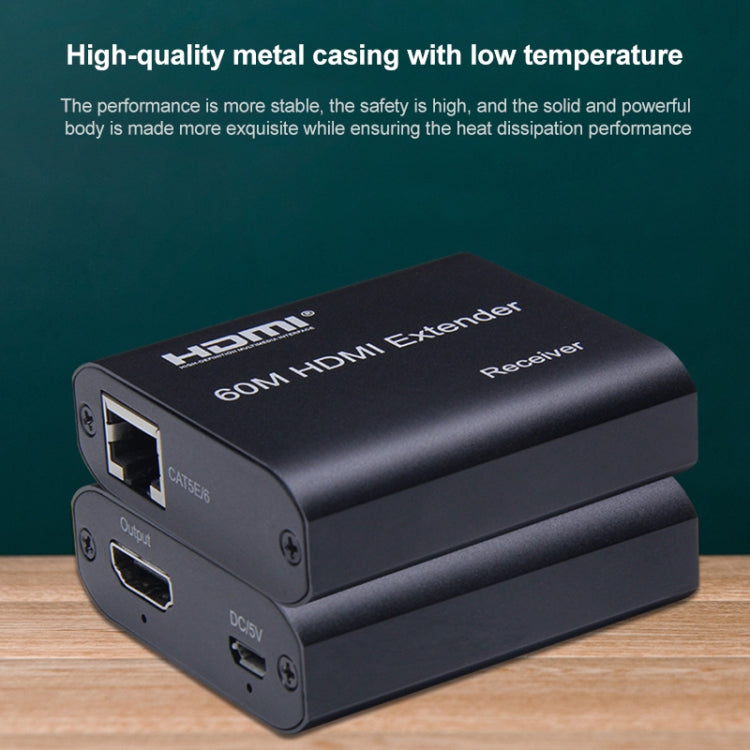 HDMI to RJ45 Extender 60m - 1080P Gaming Accessory