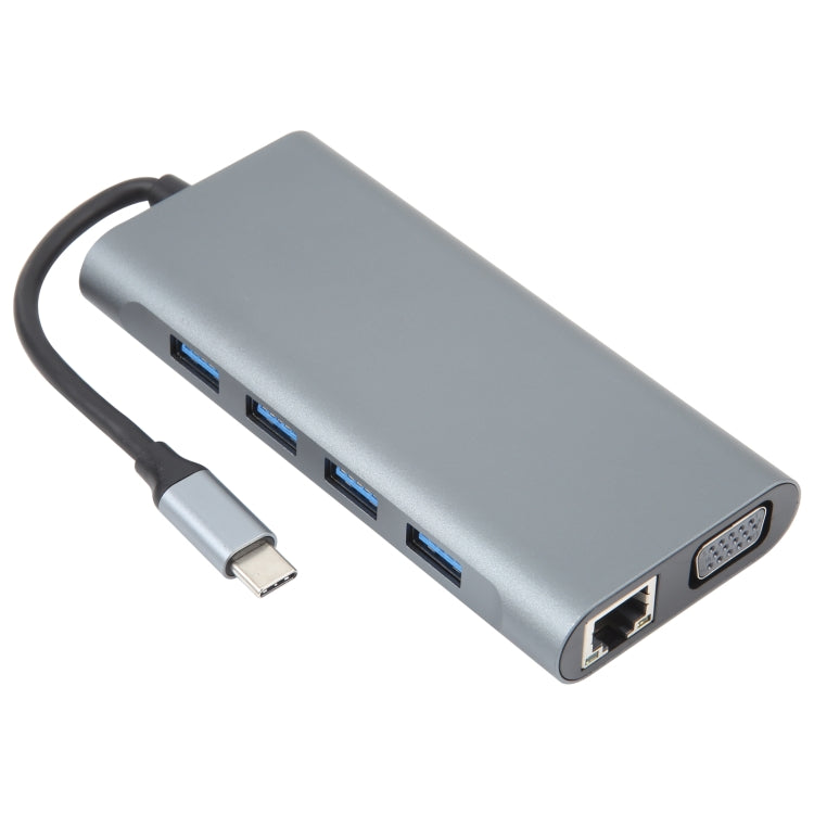 11-in-1 USB-C Hub Adapter for Gaming PC and Accessories