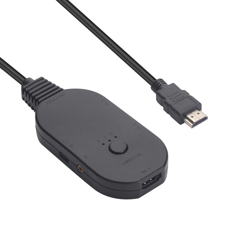 Commutateur HDMI 4K 2.0 pour PC et gaming - 3 entrées