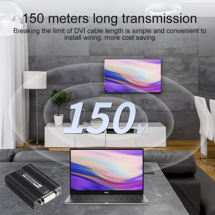 Convertisseur VGA Measy VGA1815 : Extension 150 m POE
