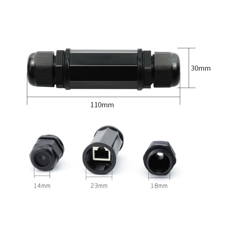 Adaptateur RJ45 étanche pour gaming - Double tête, fiable
