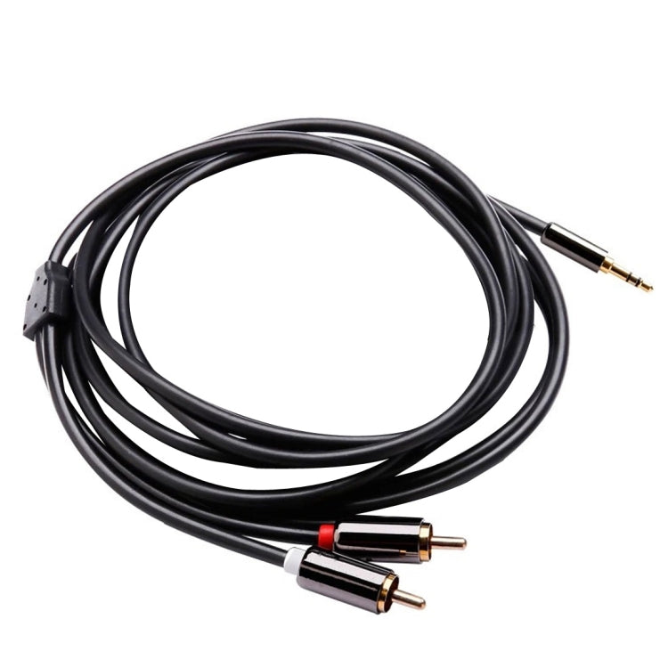 Gold-plated 3.5mm to RCA Audio Cable for PC and Gaming