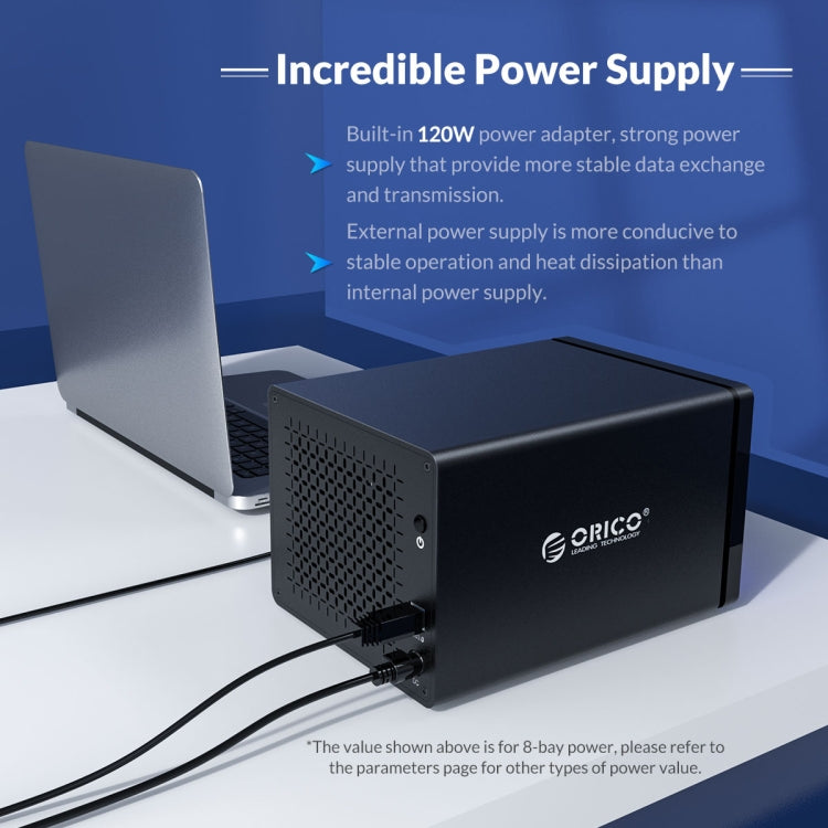 Boîtier de disque dur USB 3.0 5 baies pour PC Gaming