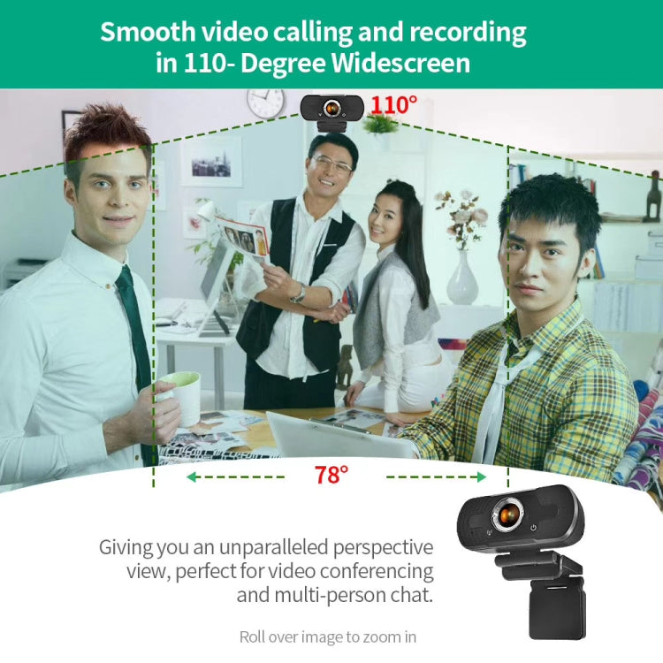 HD-F18 1080P Multifunction HD Webcam with Microphone