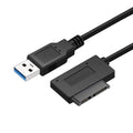 Professional 7+6 Pin Slimline SATA Cable Adapter to USB 3.0, USB 3.0 Indicator
