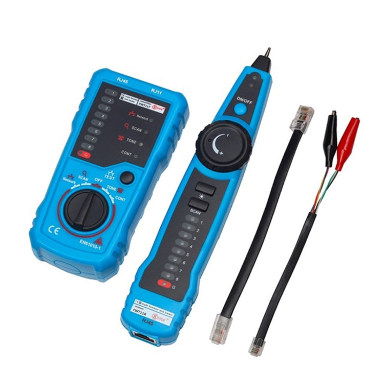 BSIDE FWT11 RJ11/RJ45 Ethernet LAN Telephone Wire Tracker Network Cable Tester Line Detector, FWT11 Line Finder