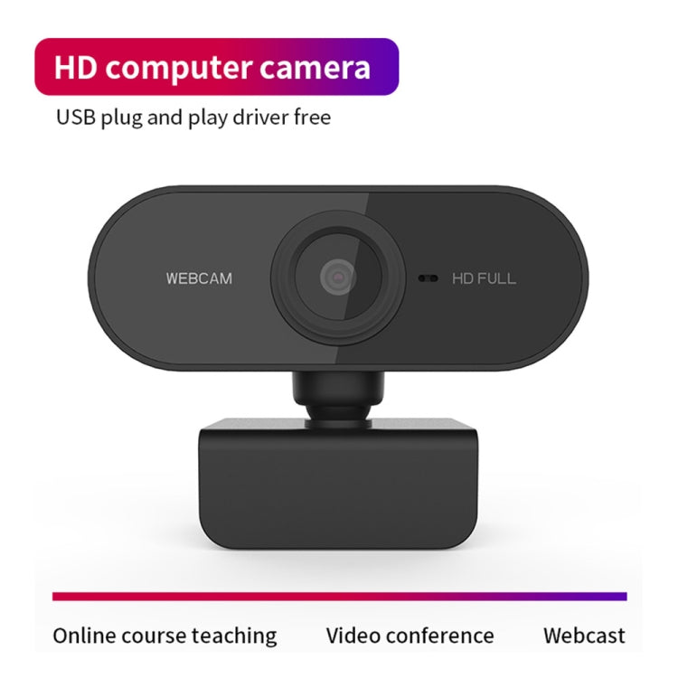 Caméra WebCam USB HD-U01 1080P avec microphone