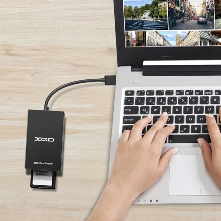 Lecteur de carte Rocketek CR312-A USB3.0 SD/XQD 2 en 1, USB3.0