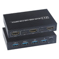 AM-KVM201CL Commutateur HDMI/USB/KVM 2x1 4Kx2K, AM-KVM201CL