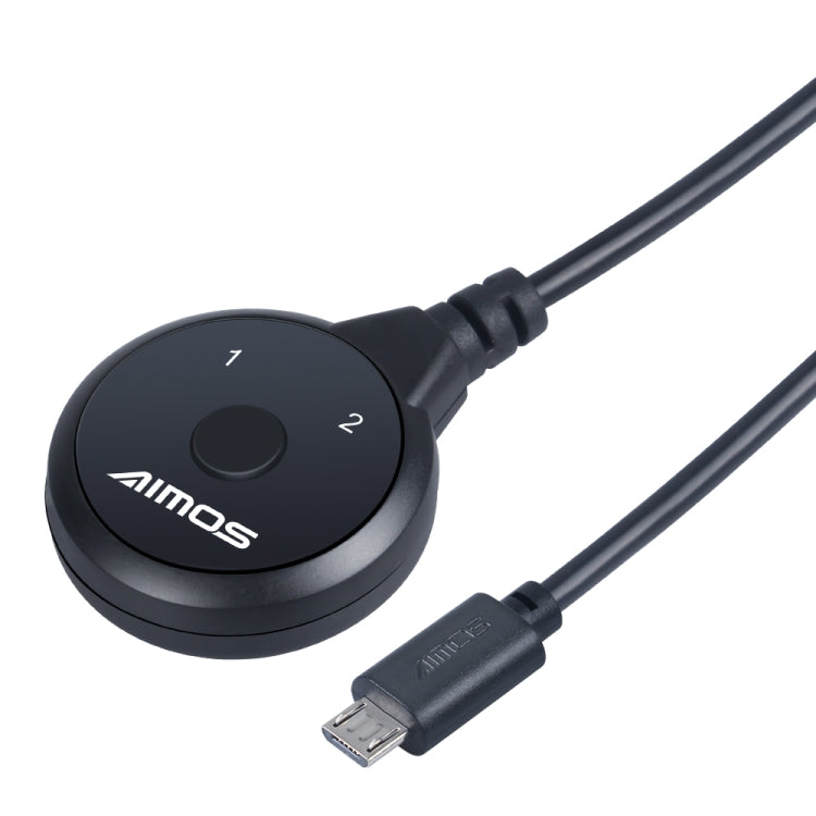 AIMOS AM-SH1 one-button extension cable sharing device switch, AM-SH1