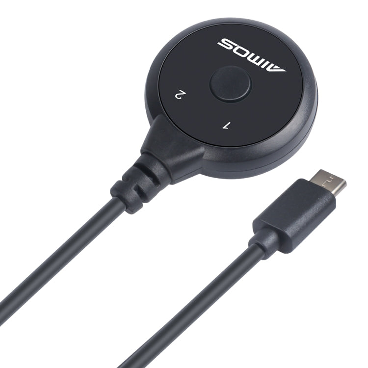 AIMOS AM-SH1 one-button extension cable sharing device switch, AM-SH1
