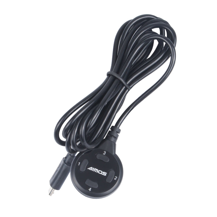 AIMOS AM-SH4 commutateur dispositif de partage rallonge de câble d'extension à 4 boutons, AM-SH4