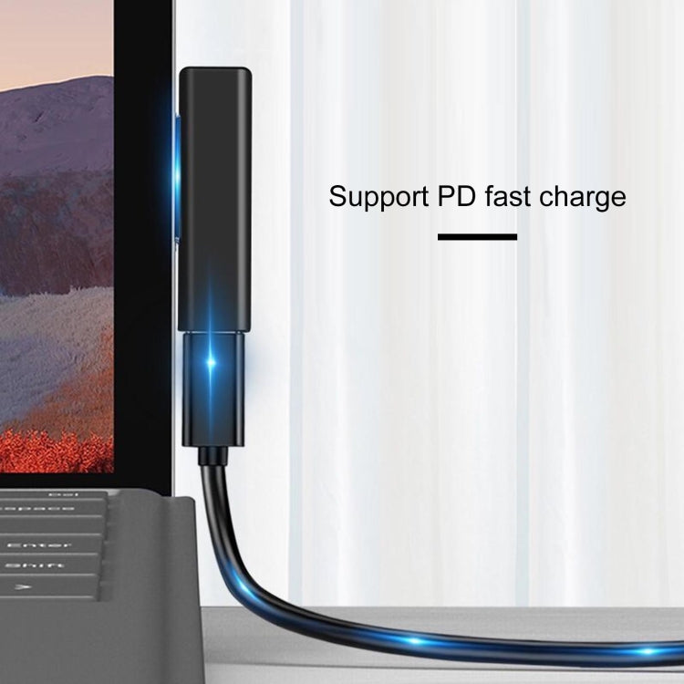 PD USB-C/Type-C Female Fast Charging Adapter for Microsoft Surface Pro 3/4/5/6/7