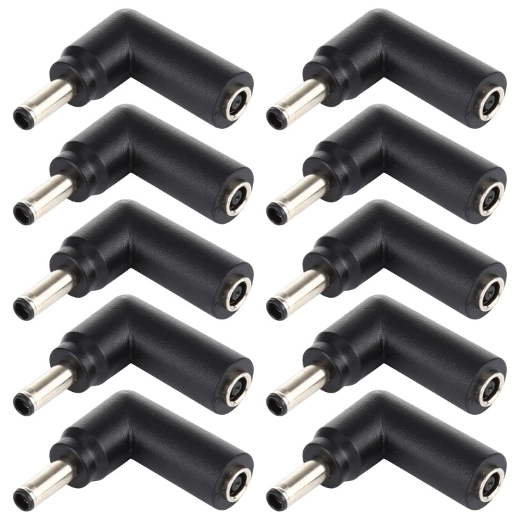 Adaptateur coudé 4,5x3,0 mm pour PC - Lot de 10 pièces
