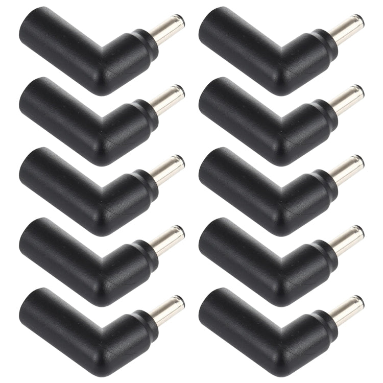 Adaptateur coudé 4,5x3,0 mm pour PC - Lot de 10 pièces
