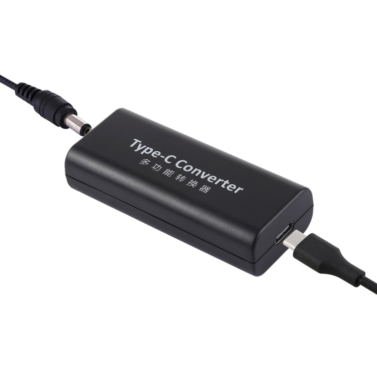 Adaptateur de connecteur d'alimentation femelle DC 5,5 x 2,1 mm vers USB-C/Type C femelle avec câble USB-C/Type C de 30 cm, 5.5x2.1mm