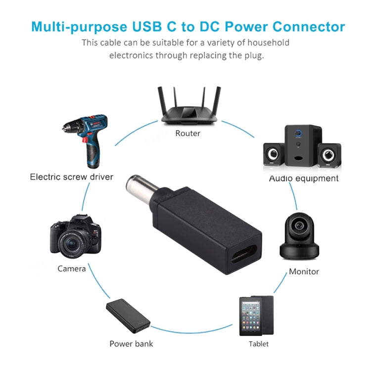 Connecteur adaptateur mâle PD 19 V 6,0 x 0,6 mm., 6.0x0.6mm