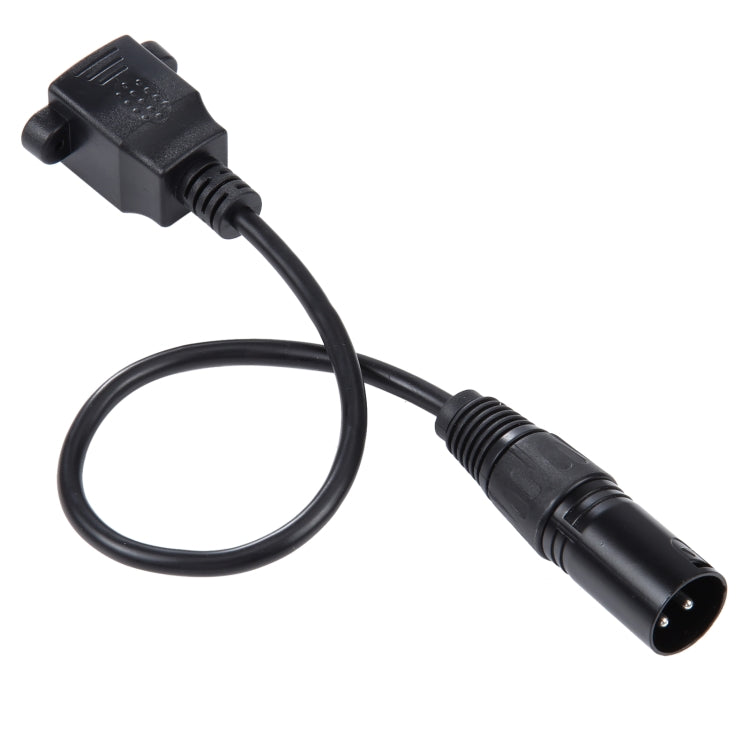 Câble Ethernet XLR mâle à RJ45 femelle 30 cm pour gaming