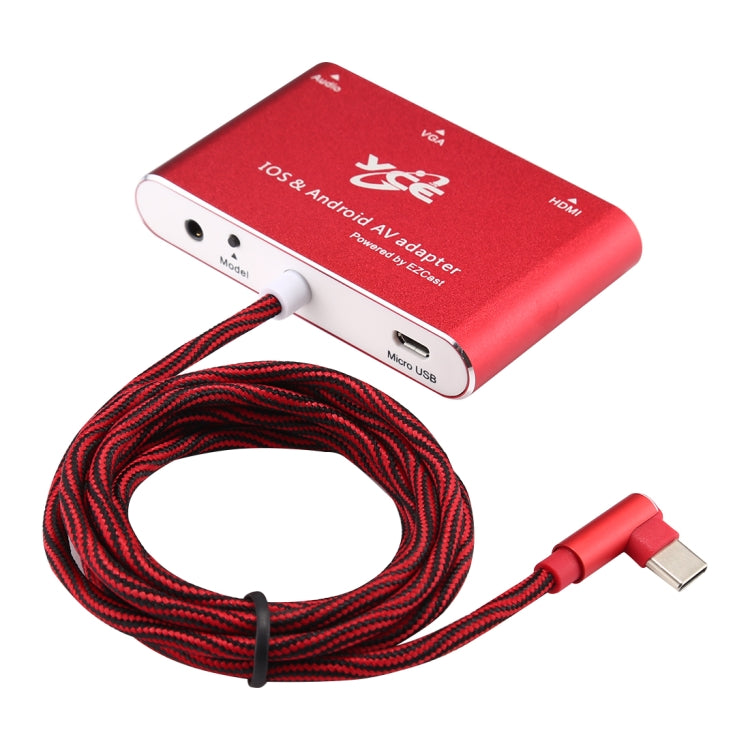 Adaptateur USB-C Multiport pour Gaming : VGA, HDMI, Audio