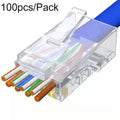 Connecteur RJ45 Cat6e non blindé - 100 pièces pour gaming PC