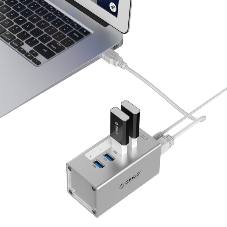 ORICO A3H4 Aluminum 4-Port USB 3.0 Hub for Gaming PC