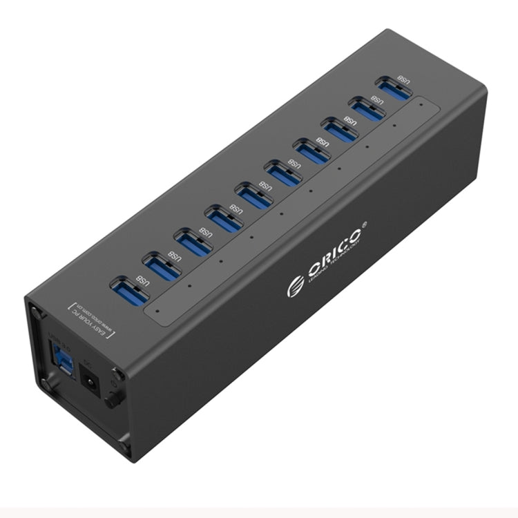 Hub USB 3.0 Aluminium 10 Ports pour PC - Accessoire Gaming