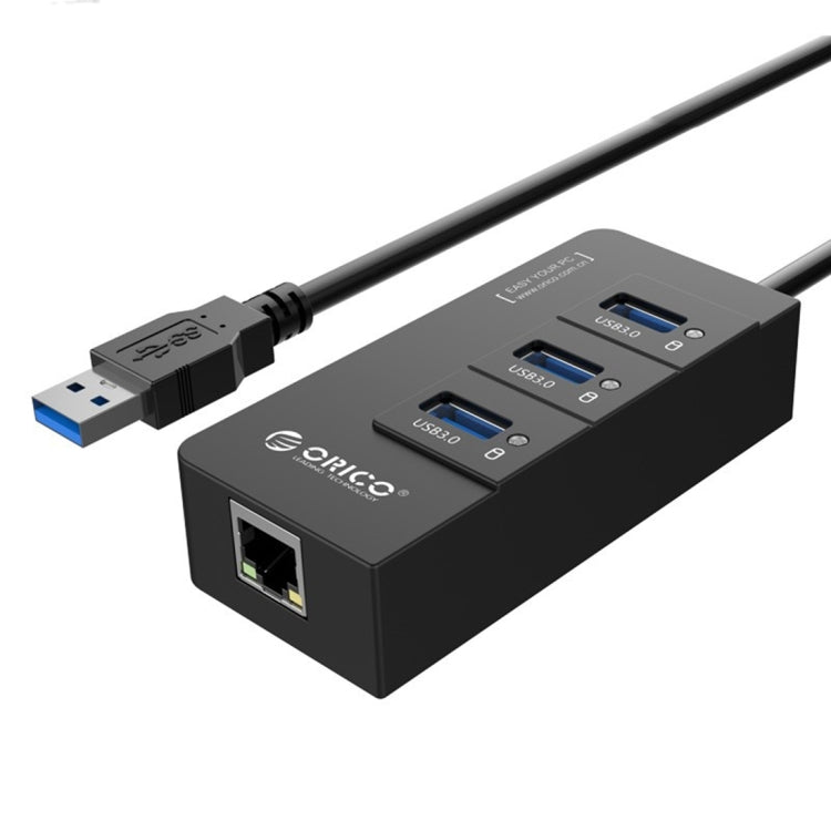 HUB USB 3.0 ORICO HR01-U3 avec RJ45 pour PC et gaming